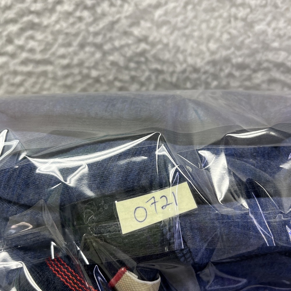 Tommy Bahama Shirt Mens Medium Blue Long Sleeve Crew Neck Pullover Polyester - Picture 16 of 16